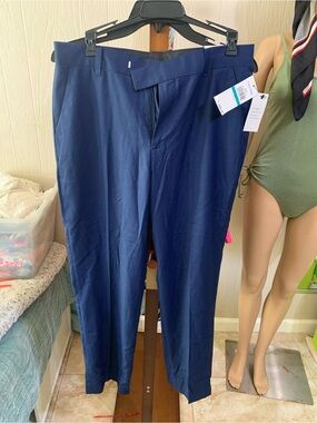 Calvin Klein Navy Blue women's Dress Pants